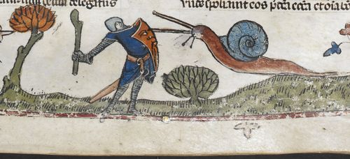 Medieval Marginalia: Why Are There So Many Snails In Medieval Manuscripts?