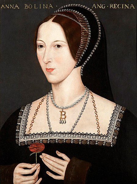 Did Gertrude Courtenay accuse Anne Boleyn of witchcraft?